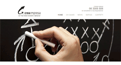 Desktop Screenshot of creaimpresa.info