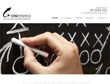 Tablet Screenshot of creaimpresa.info